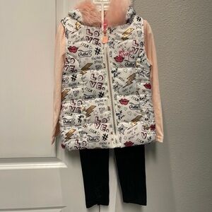 Betsy Johnson Girls 3 Piece Set Brand New Sz 5